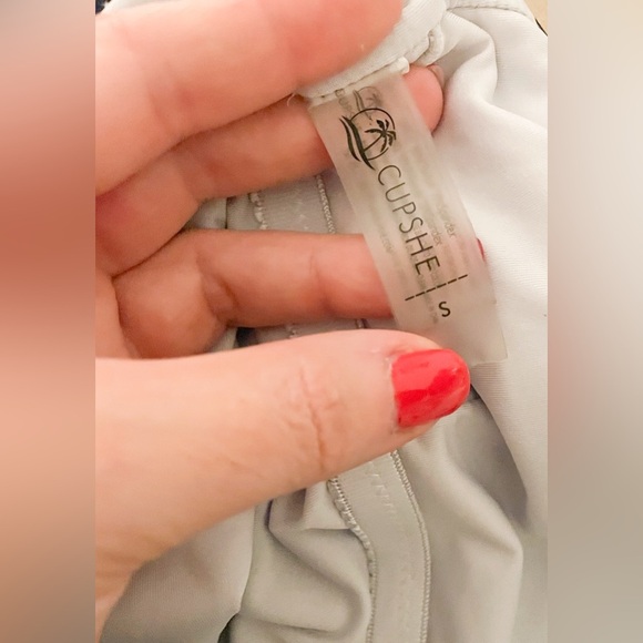 CUPSHE Navy Womens One Piece Swimsuit Size Small EUC - Picture 13 of 16